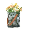 Light luxury handbag glass vase Item Picture